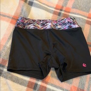 2 spandex shorts